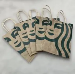 スターバックス　ショッパー　紙袋　5枚セット まとめ売り