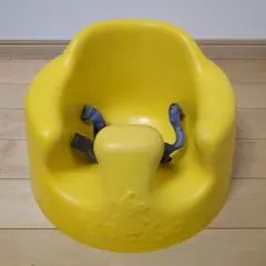 送料込み　BUMBO バンボ ベビーソファ　ベルト付き　黄色　ベビーチェア