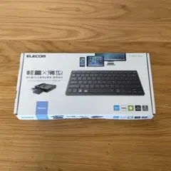 ELECOM Bluetooth 薄型日本語キーボード