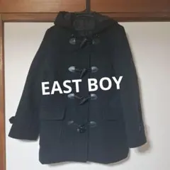 East Boy ブラック ダッフルコート サイズ9