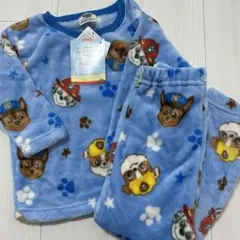 新品未使用 パウパトロール モコモコ パジャマ 100