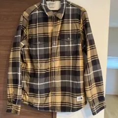 ノースフェイス　ジャケット/M/コットン/イエロー/チェック/NF0A3YR5/