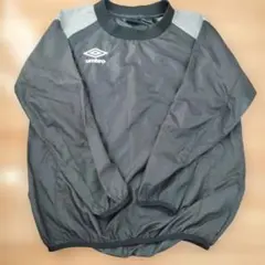 umbro 黒 長袖 ピステ