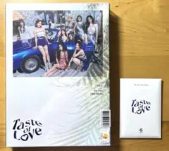 TWICE Taste of love アルバム　ナヨン　モモ　ジョンヨン　CD