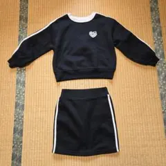 キッズ　トレーナー　スカート　セット　裏起毛　130