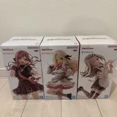 【学園アイドルマスター 】姫崎莉波&十王星南&篠澤広 フィギュア3体セット