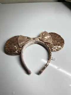 東京ディズニーリゾート ゴールドミニー耳カチューシャ