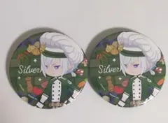 シルバー ツイステ展 缶バッジ