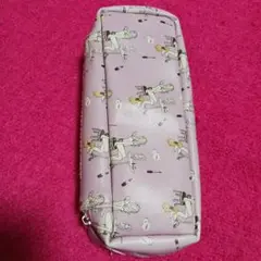 2407-12 一本差し ペンケース ペン入れ すずらん SOLD→ご注文OK