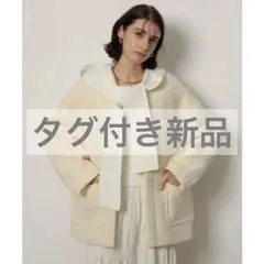 CADUNE フード付き畦ニット 春夏秋冬　Mサイズ