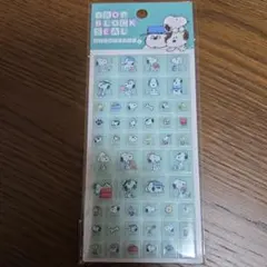 スヌーピー ドロップブロックシール　タイルシール　カミオジャパン