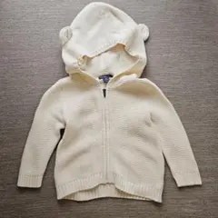 くまみみ フード付き カーディガン 80 12-18month