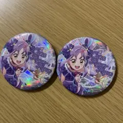 キュアキュンキュン ホログラム缶バッジ 2個セット