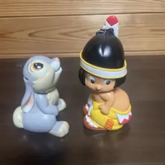 忍者ハットリくんソフビ フィギュア 貯金箱2個セット - メルカリ