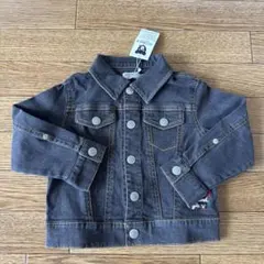 DOUBLE.B ダークデニムジャケット 100