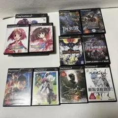 PS2 ソフトまとめ売り　トゥハート２　地球防衛軍２　タイムスプリッター等