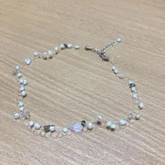 ハンドメイド　ビーズチョーカー