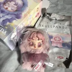 POPMART SKULLPANDA スカルパンダ Windflower ピンク