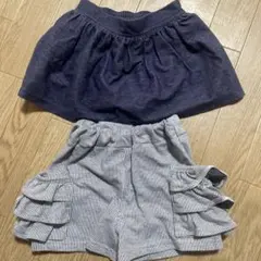 2歳 女の子 90 スカート、ズボン