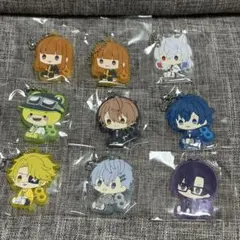 ９個セット　カラフルピーチ　ぺたっとねじまき　らばーきーほるだー
