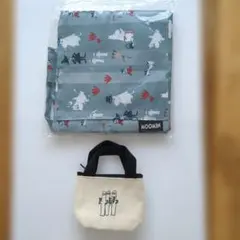 MOOMIN ムーミン エプロン未開封　 ミニポーチ セットのサムネイル