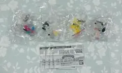 【未使用】4点セット PEANUTS めじるし スヌーピー サマー　ガチャ