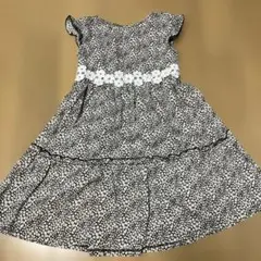 花柄 半袖ワンピース 120cmのサムネイル