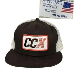 【80s】USA製　ヴィンテージ　トラッカーキャップ　US企業物