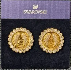 スワロフスキー SWAROVSKI クリップ イヤリング クリスタル パヴェ