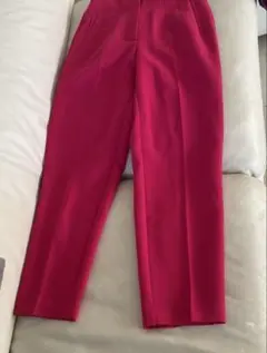 ピンクハイウエストスラックスZARA美品