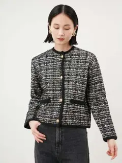 2025年最新】ツイードニットジャケット ミラオーウェンの人気アイテム