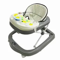 【SALE】ベビーウォーカー　グレー 室内遊具 室内遊び 歩行器