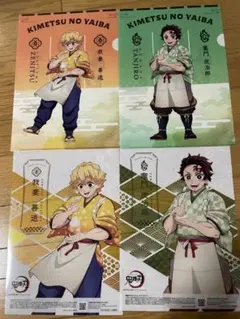 鬼滅の刃 クリアファイル&クリアポスターセット