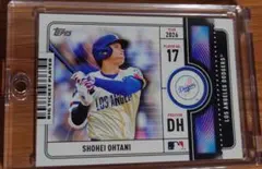 topps mlb 大谷翔平　big ticket player ドジャース