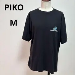 PIKO 90s 00sバックプリント 半袖Tシャツ M サーフ y2k ラメのサムネイル