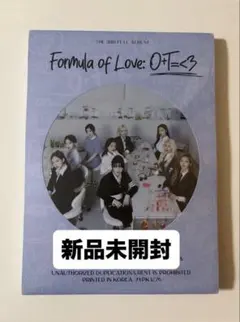新品未開封 TWICE アルバム Formula of Love: O+T=<3