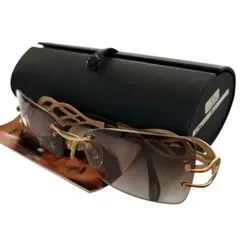 当時定価55000円 90s vintage CAZAL チタン メガネ 未使用 90s vintage CAZAL チタン メガネ 未使用