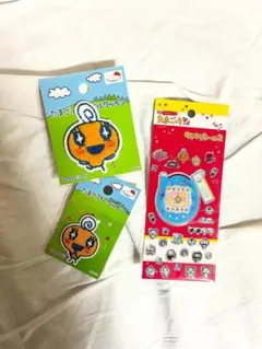 ぴ*)様 ♡ たまごっち ワッペン ♡ めめっち ♡ たまごっちキラキラシール2