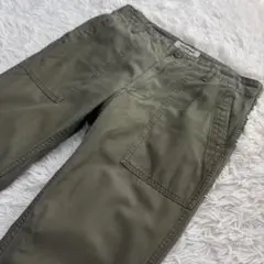 FOB FACTORY ベイカーパンツ オリーブ F0431 Sサイズ 日本製のサムネイル