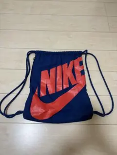 NIKE ナップサック ブルー オレンジ - メルカリ