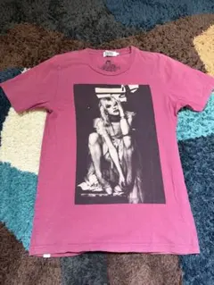 【希少】ヒステリックグラマー × コートニーラブ Tシャツ ピンク Sサイズ