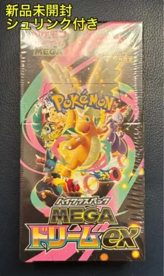 ポケモンカード MEGAドリームex 1BOX