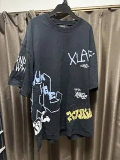 XLARGE グラフィティプリント Tシャツ XL ブラック