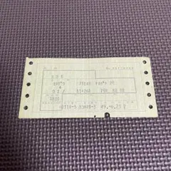 【ビンテージ】昭和53年 使用済み国鉄切符 乗車券6枚 ビンテージ】昭和53年 使用済み国鉄切符 乗車券6枚 ビンテージ