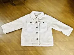 Mélan Cleuge ボア胸ポケットBIGジャケット ベージュ　新品未使用