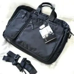 新品タグ付★アルファインダストリーズ 3way ビジネスバッグ 大容量 ブラック