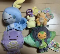 へんしん！メタモン ピカチュウ ヒスイゾロア ドガース ニャオハ ぬいぐるみ4種 へんしん！メタモン ピカチュウ ヒスイゾロア ドガース ニャオハ