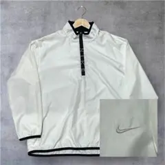 古着 Nike ハーフジップジャケット ホワイト