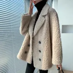 大人気☆ フェイクファーコート 韓国オルチャン ファッションu - メルカリ 大人気☆ フェイクファーコート韓国オルチャンファッションu