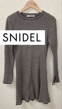 ニットワンピース ミニワンピース